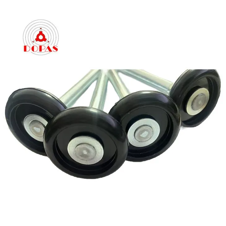 2 Inch Nylon Short Stem Overhead Garage Door Roller With No Bearing